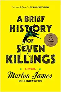 Marlon James A Brief History of seven killings, booker prize novels