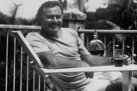 Ernest Hemingway at the Finca Vigia Cuba 1946 (1)