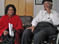 chinua achebe and wife