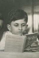 salman rushdie reading as a young boy