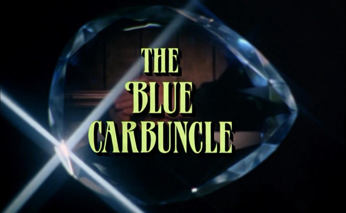 The Adventure of the Blue Carbuncle by Arthur Conan Doyle