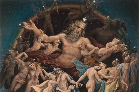 uranus and the dance of the stars karl friedrich schinkel ca 1834